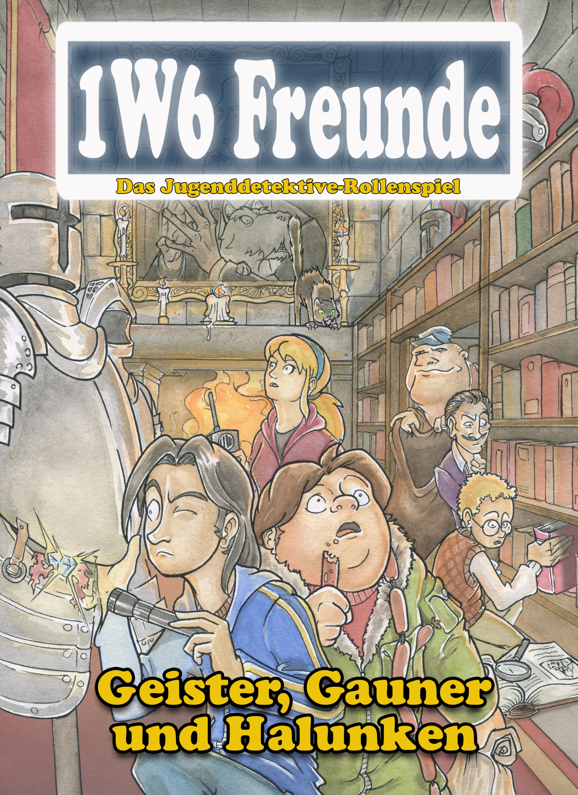 Cover - 1W6Freunde - Geister,Gauner und Halunken