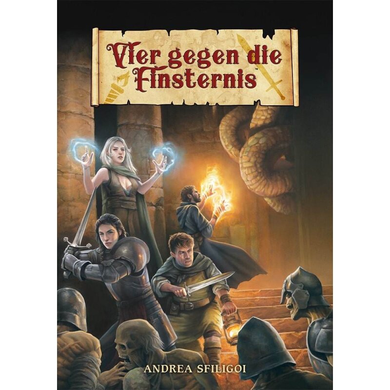Cover Vier gegen die Finsternis
